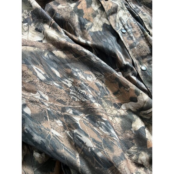 Vintage Remington Mossy Oak Break Up Camouflage Jacket Size Large U3 - Picture 2 of 5